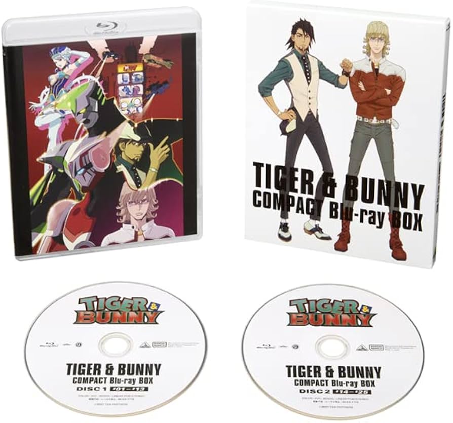 Amazon.co.jp: TIGER & BUNNY COMPACT Blu-ray BOX (特装限定版