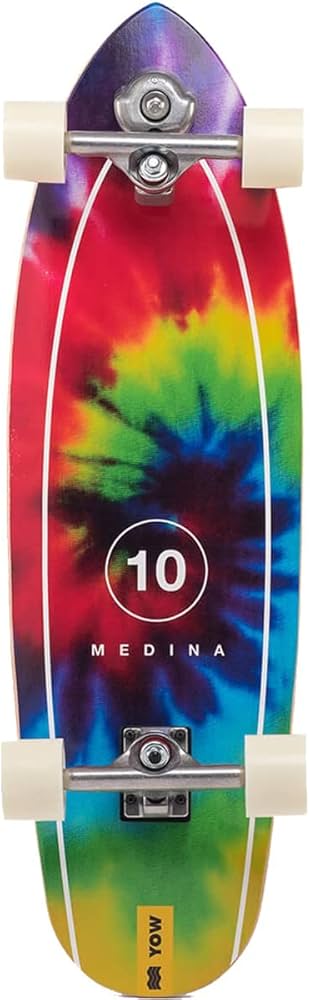 Amazon | Yow Surfskates Gabriel Medina Dye サーフスケート - 9.85