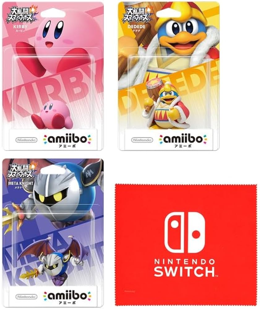 Amazon.co.jp: amiibo カービィ大乱闘スマッシュブラザーズシリーズ 3