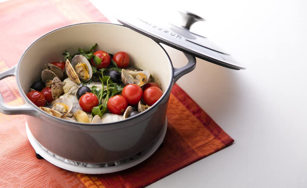 Amazon.co.jp: CHASSEUR サブライム ラウンドキャセロール 18cm