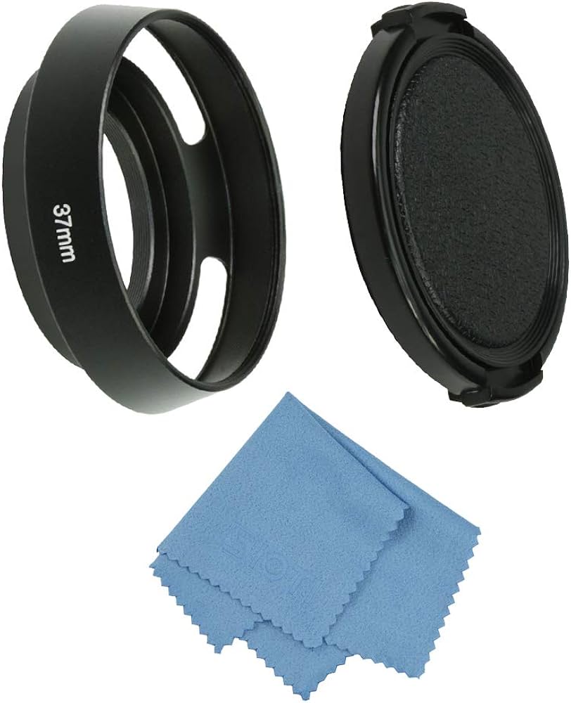 Amazon | SIOTIメタルレンズフード＋クリーニングクロス＋レンズ