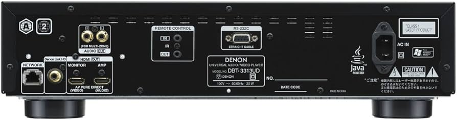 Amazon | DENON ユニバーサルブルーレイディスクプレーヤー ブラック