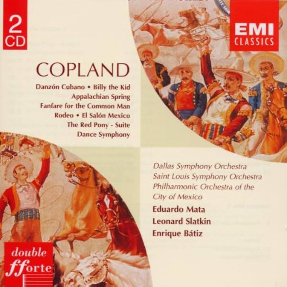 Aaron Copland, Eduardo Mata, Leonard Slatkin, Enrique Batiz