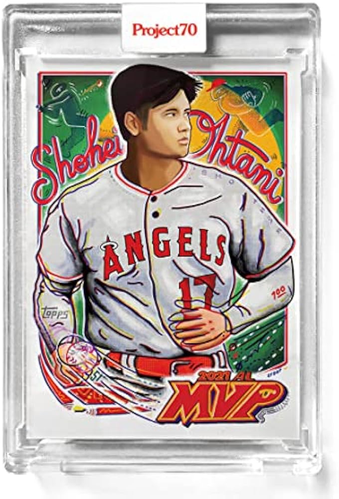 Amazon.co.jp: Topps Project70 Card 大谷翔平＃722 Shohei Ohtani