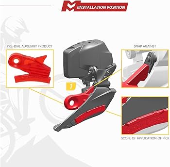 Amazon | Sram AXS RED FORCE RIVALフロントディレイラーセットアップ