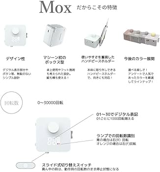 Amazon.co.jp: SHAREYDVA シャレドワ ネイルマシーン Mox ホワイト