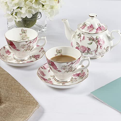 花柄のティーポットを贈る！女性が喜ぶエレガントなアイテム・食器類の