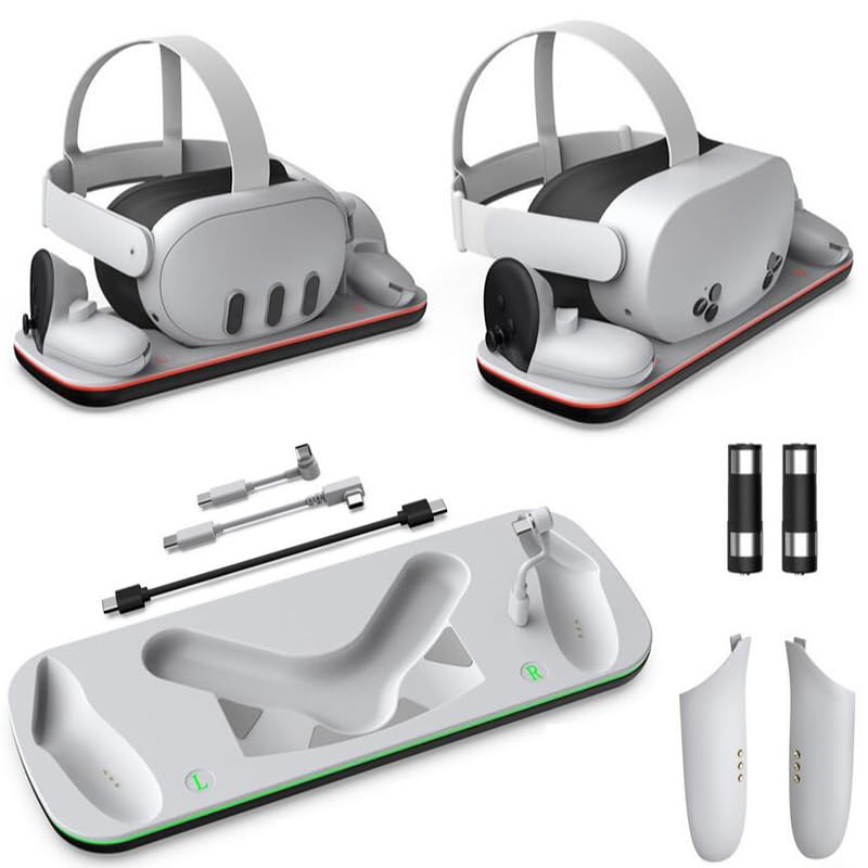 Amazon.co.jp: Meta Quest 3S/Meta Quest 3 対応 充電ドック キット