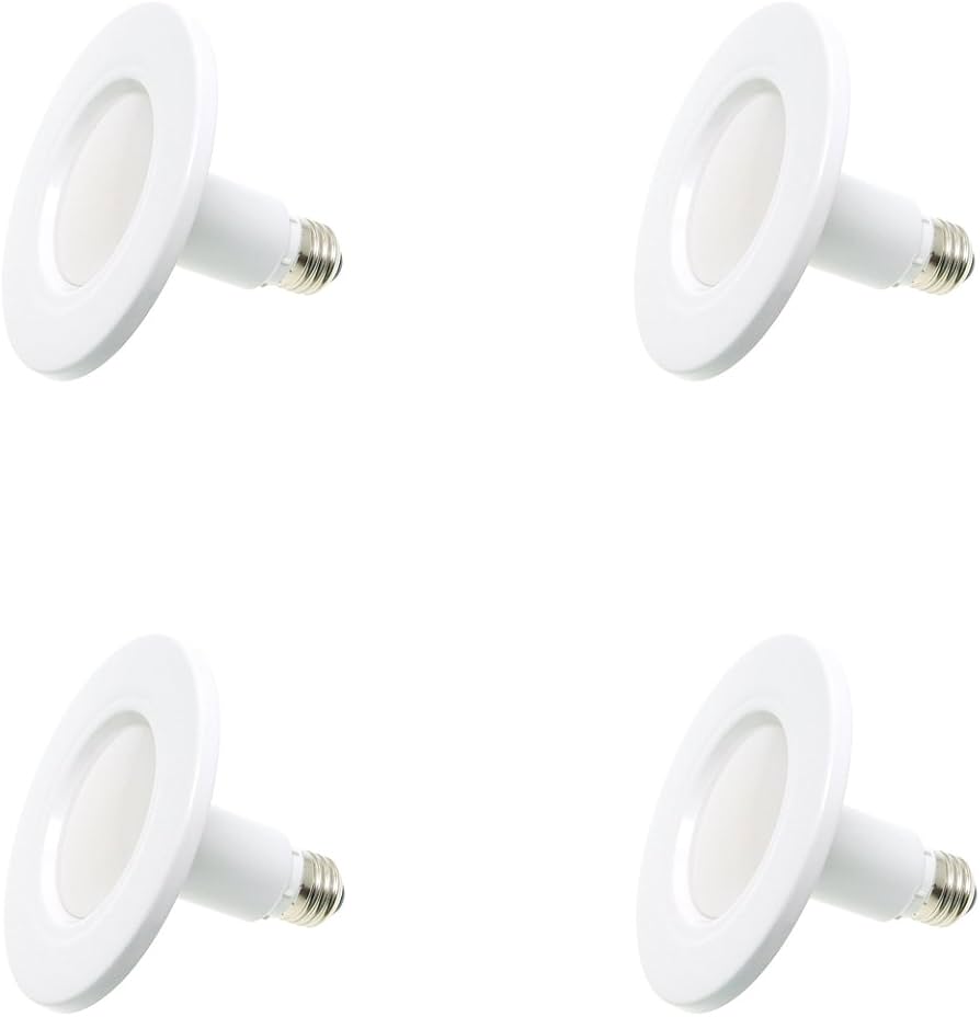 Amazon | ダウンライト用LEDフラット電球 伸縮式で天井面にピッタリ