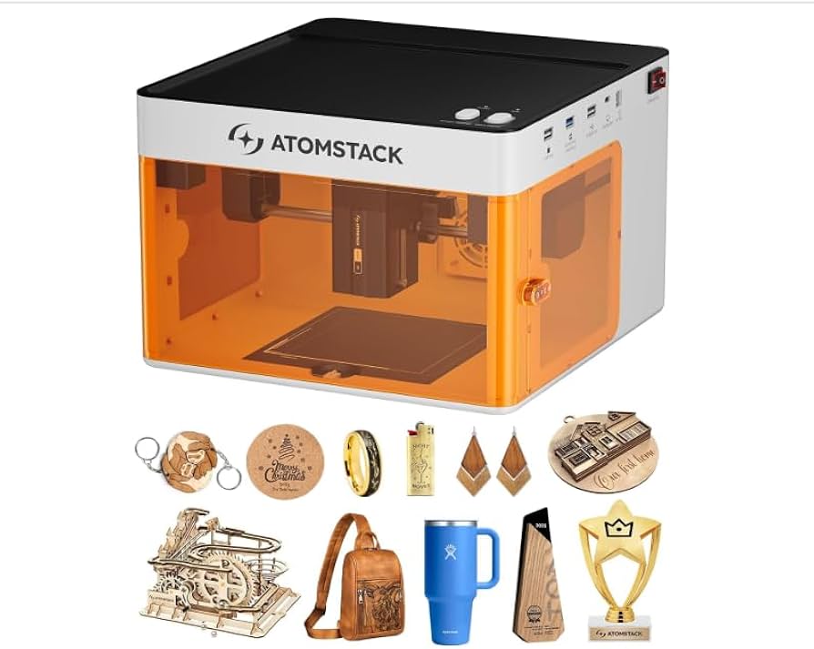 Amazon | ATOMSTACK P1 5W レーザー彫刻機 カッター機能付き