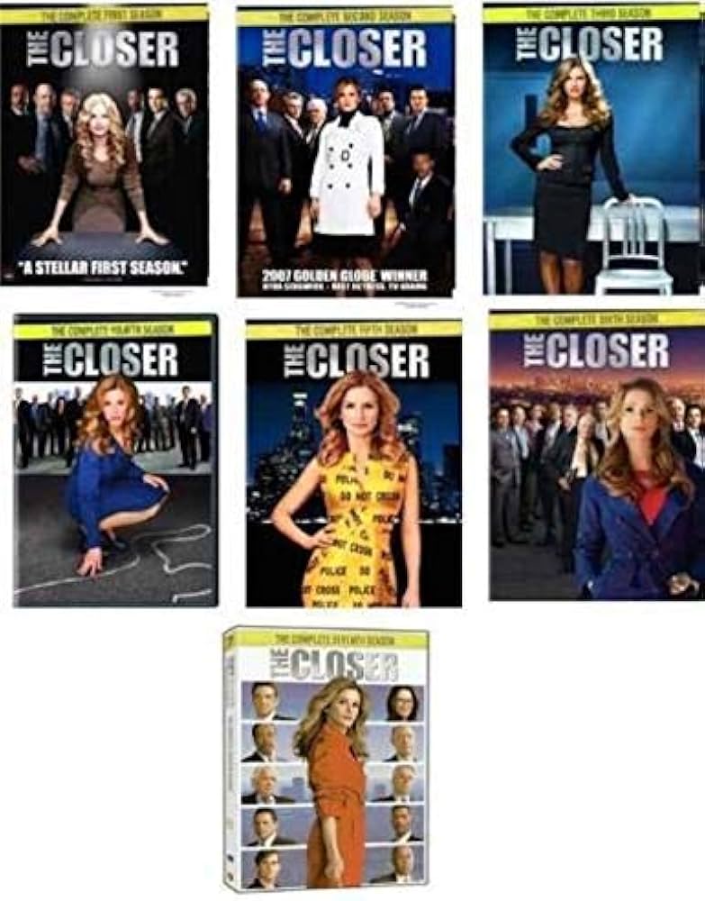 Amazon.com: The Closer Complete Series Collection on DVD Seasons 1