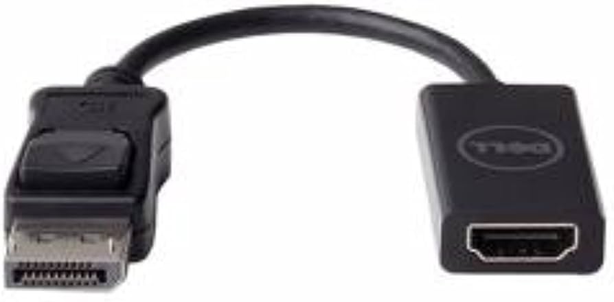 Amazon.com: Dell Adapter - DisplayPort to HDMI 2.0 (4K) : Electronics
