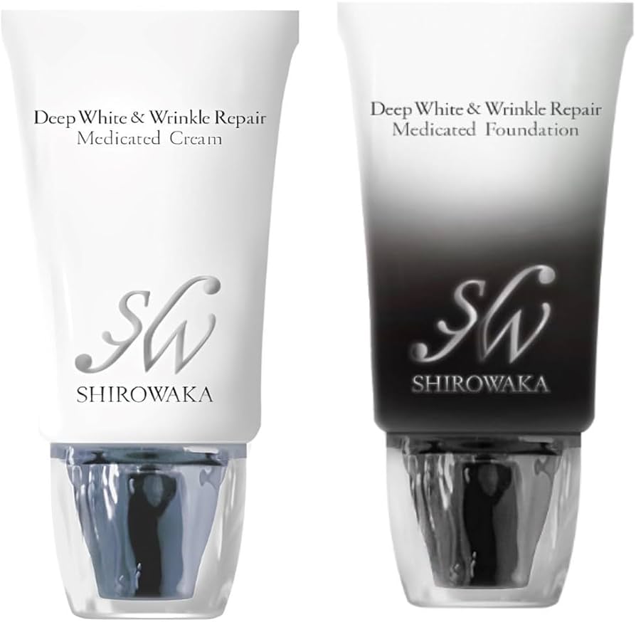 Amazon | SHIROWAKA シロワカ クリーム 22g ＆ ファンデーション 26g