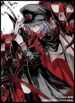 Amazon.co.jp: 東方project カードスリーブ 軍服レミリア Scarlet