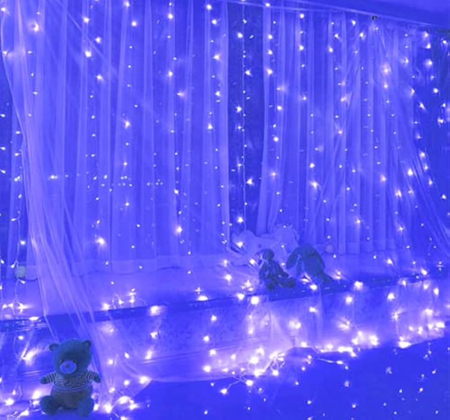 Amazon.co.jp: 窓カーテンライト, カーテンストリングライト3m*3m