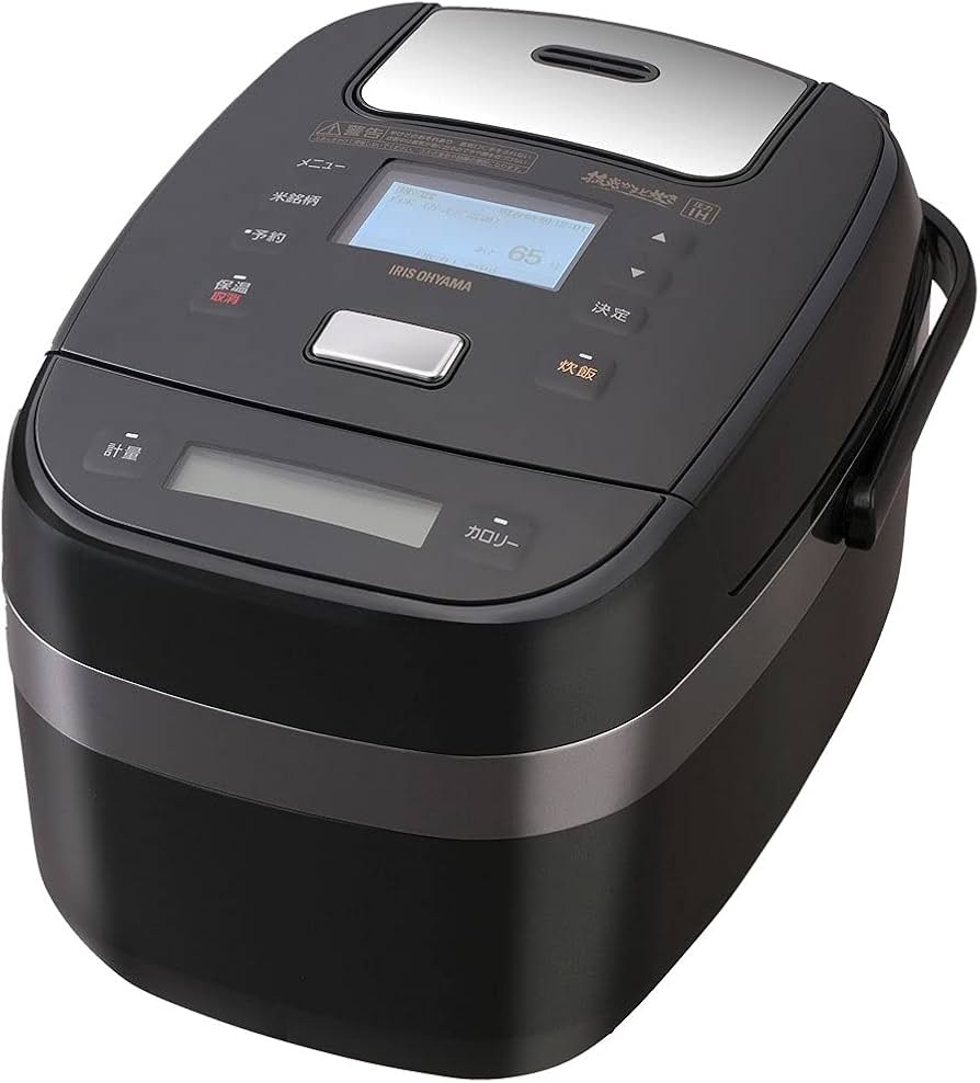 Amazon | 圧力IHジャー炊飯器 5.5合 RC-PJ50-B ブラック | アイリス