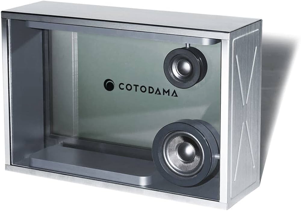 Amazon.co.jp: COTODAMA Lyric Speaker Box Silver コトダマ リリック
