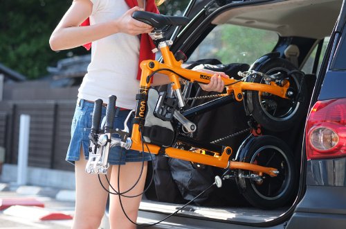 Amazon | NANOO(ナノー) 折りたたみ自転車 12インチ シマノ7段変速