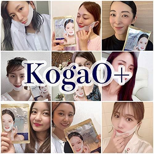 Amazon | KogaO+ 小顔プラス 純日本産 [小顔パック 小顔マスク ] V