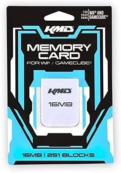 Amazon.com: KMD Wii/Gamecube Komodo Memory Card 16MB 251 Blocks