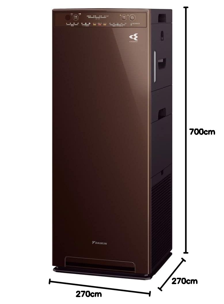 Amazon.co.jp: ダイキン 加湿 空気清浄機 MCK55Y-T 25畳 ブラウン