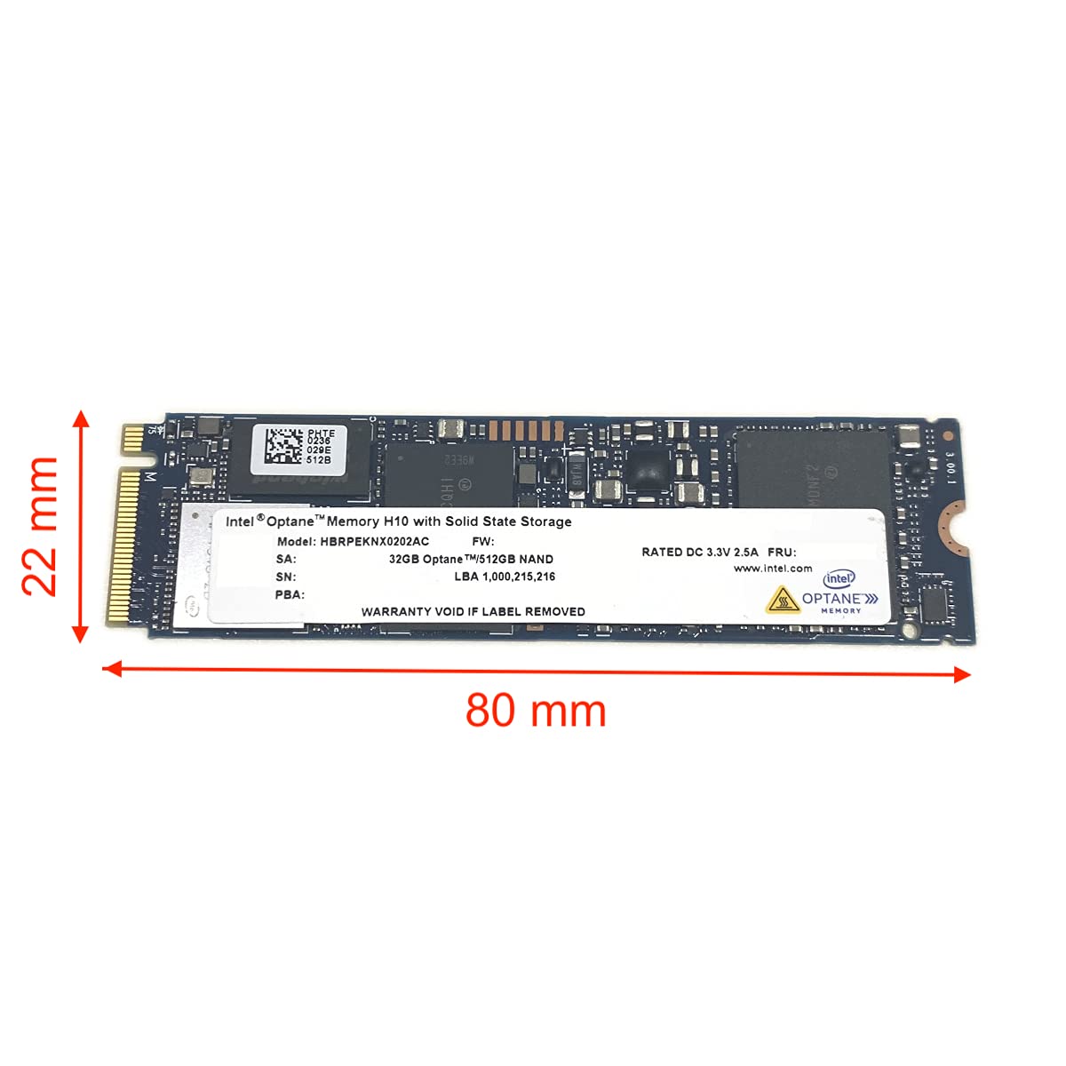 Amazon.com: Intel Optane Memory H10 32GB with SSD Solid State