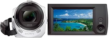Amazon | SONY(ソニー) ビデオカメラ Handycam HDR-CX470 ホワイト