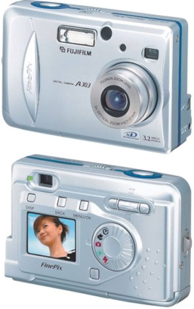 Amazon | Fujifilm FinePix A303 3MPデジタルカメラ+3倍光学ズーム