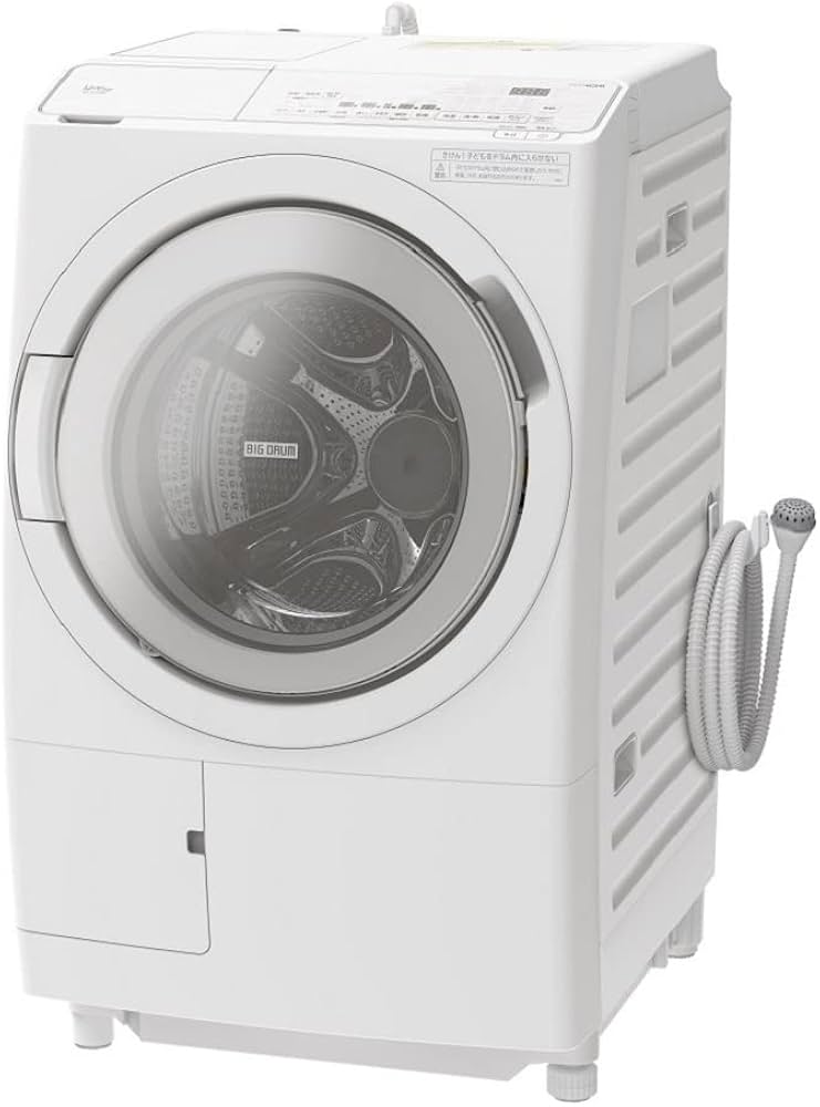 Amazon | 日立 ドラム式洗濯乾燥機 洗濯12kg 乾燥6kg ホワイト ビッグ