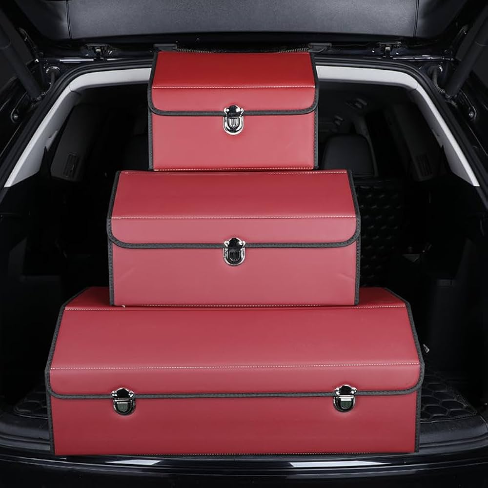 Amazon.co.jp: 車用収納ボックス トランク 収納 車用収納ポケット 車