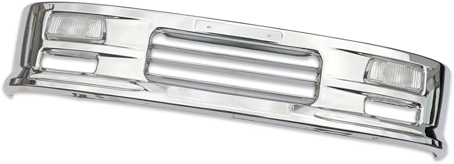 Amazon | JAトラック フロントバンパー 2t 標準 メッキ W1685mm