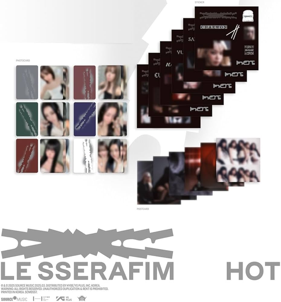 LE SSERAFIM 東京ドーム 会場限定 FC トレカ 5種コンプ S115811139