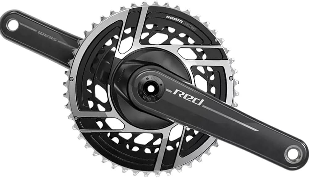 Amazon | SRAM RED クランクセット - 175mm、2X 12速、50/37t、8ボルト