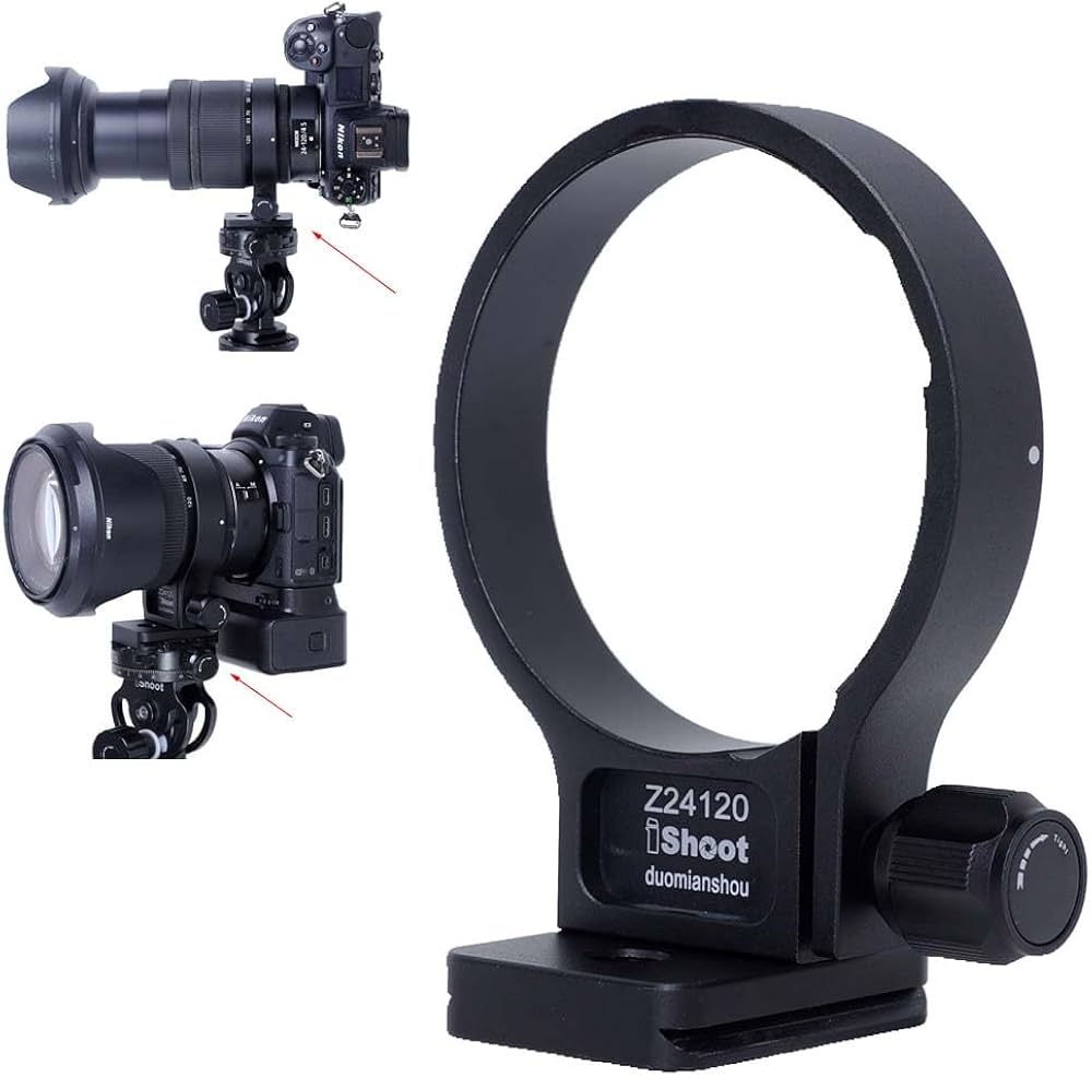 Amazon | iShootカメラリング式三脚座、 三脚マウントリング、レンズ