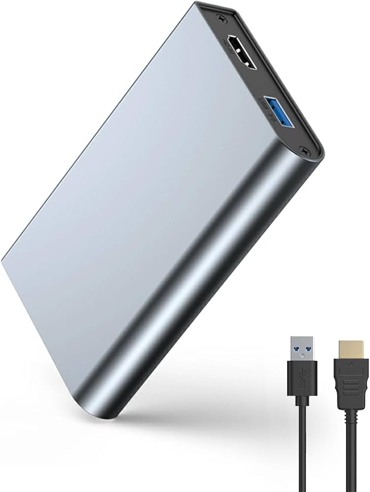 Amazon.co.jp: キャプチャーボード 4K パススルー対応 1080P 60FPS USB