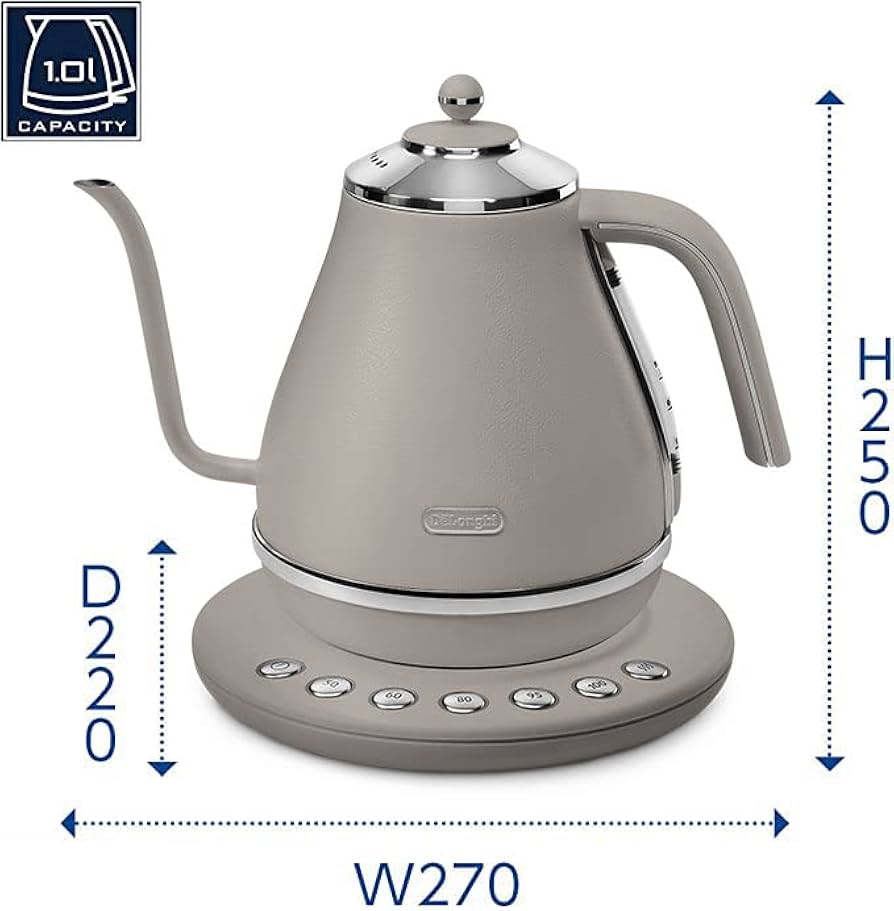 Amazon | De'Longhi (デロンギ) 電気カフェケトル アイコナ KBOE1230J