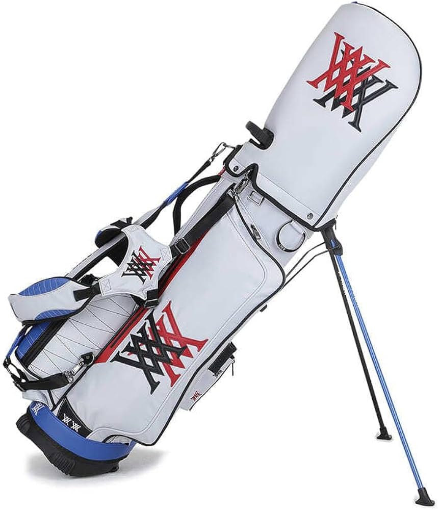 Amazon | アニューゴルフ ANEW GOLF キャディバッグ DOUBLE LOGO STAND