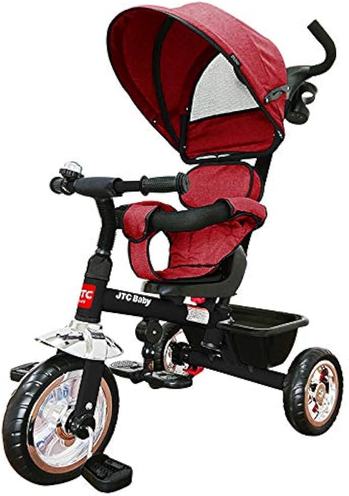 Amazon.co.jp: タンスのゲン 三輪車 【ペダルロック＆フリー機能付き