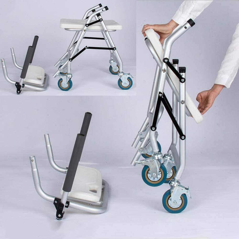 Amazon | 折りたたみ 入浴用車いす 介護 シャワーチェア ブレ一キ付き