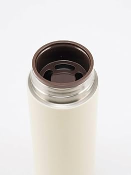 Amazon｜カクセー マグボトル 水筒 500ml アイボリー 真空二重構造