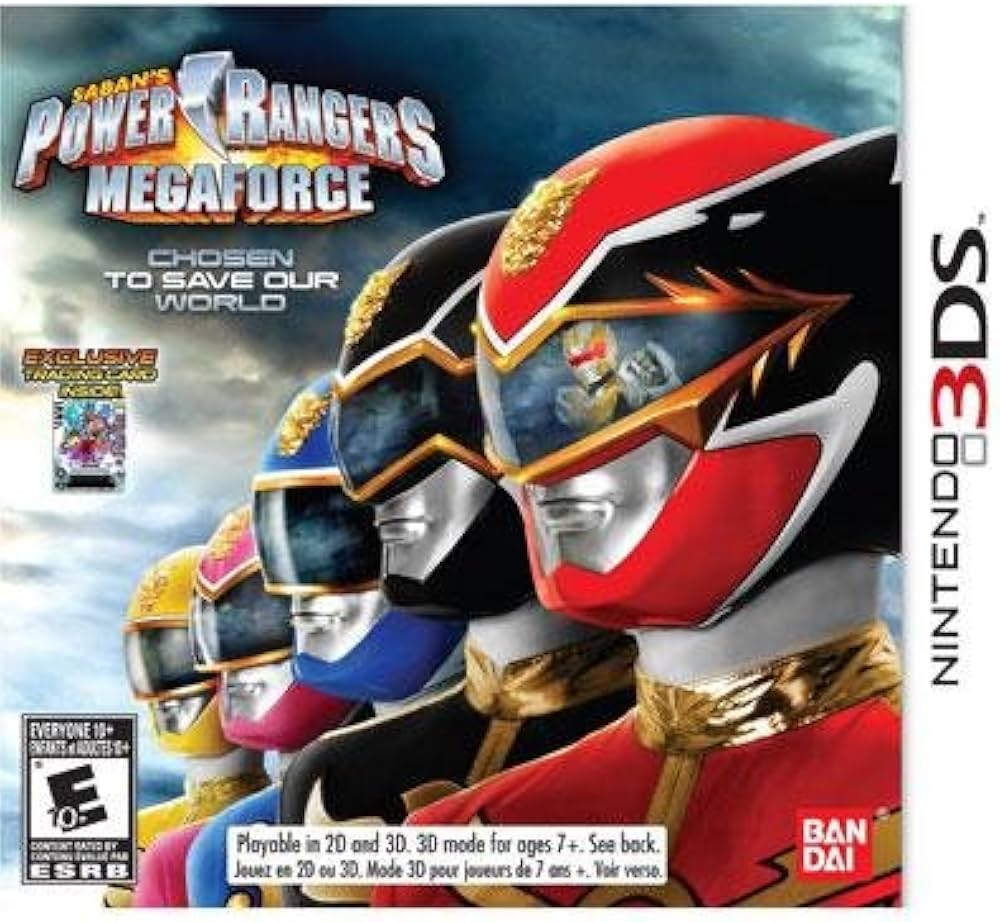 Amazon.com: Power Rangers Megaforce 3DS : Video Games