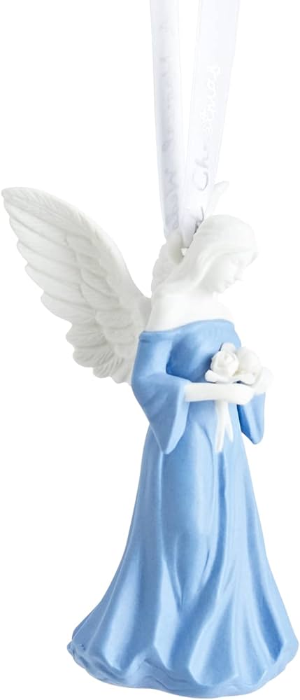 Amazon.co.jp: ウェッジウッドクリスマスエンジェルオーナメント、4.25