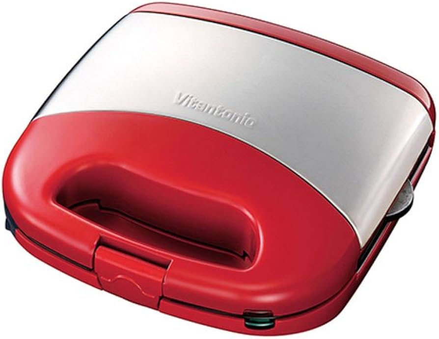 Amazon.com: Vitantonio WAFFLE HOT SANDWICH BAKER Irons Red Color