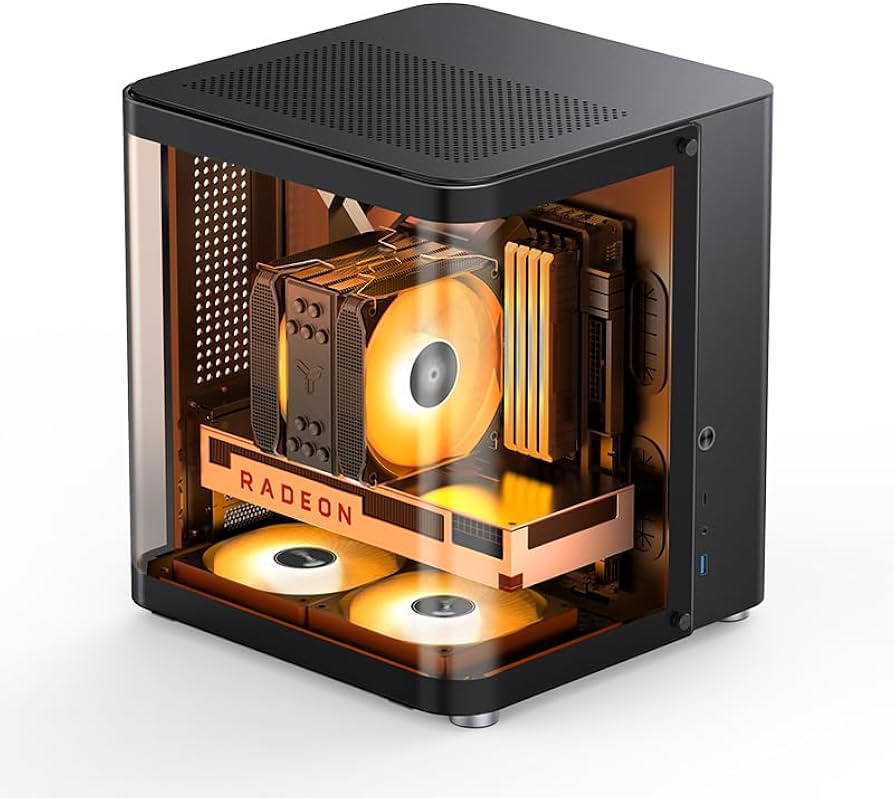Amazon.co.jp: PCケース JONSBO TK-1 デュアルサーフェス側透MATX
