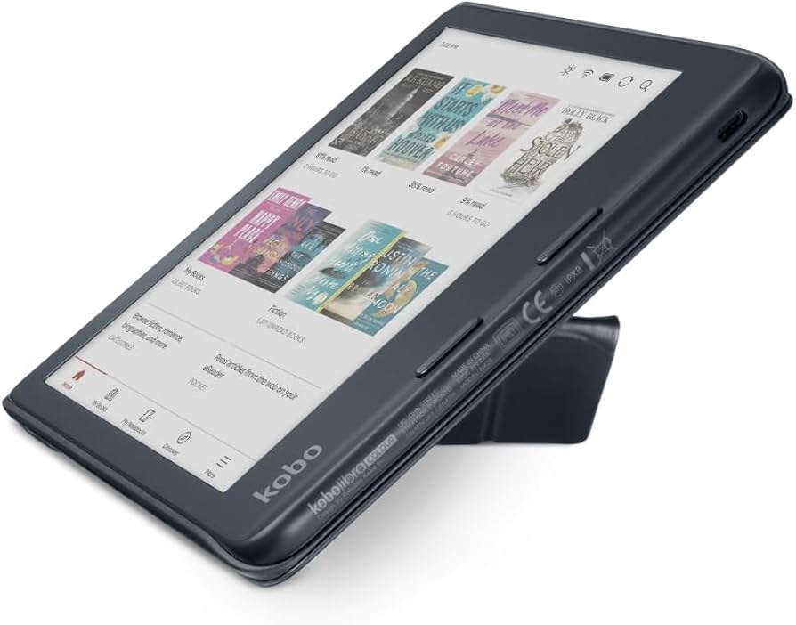 Amazon.com: Kobo Libra Colour Black eReader with Case Bundle