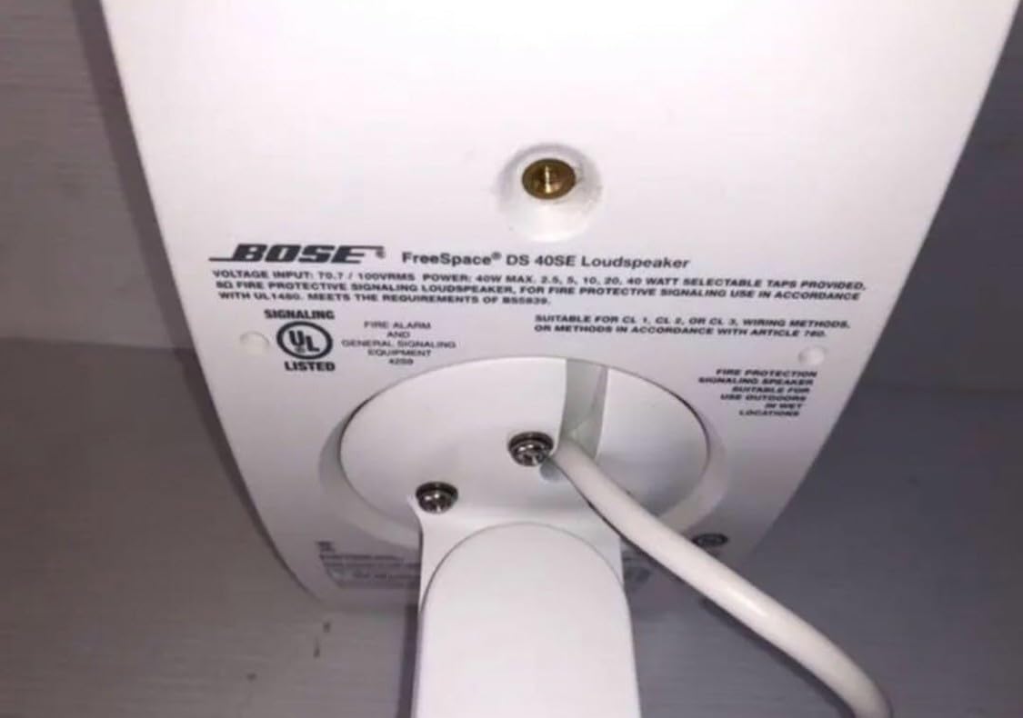 Amazon.co.jp: BOSE DS40SE-CMB W/ホワイト (1本) ◇ フルレンジ