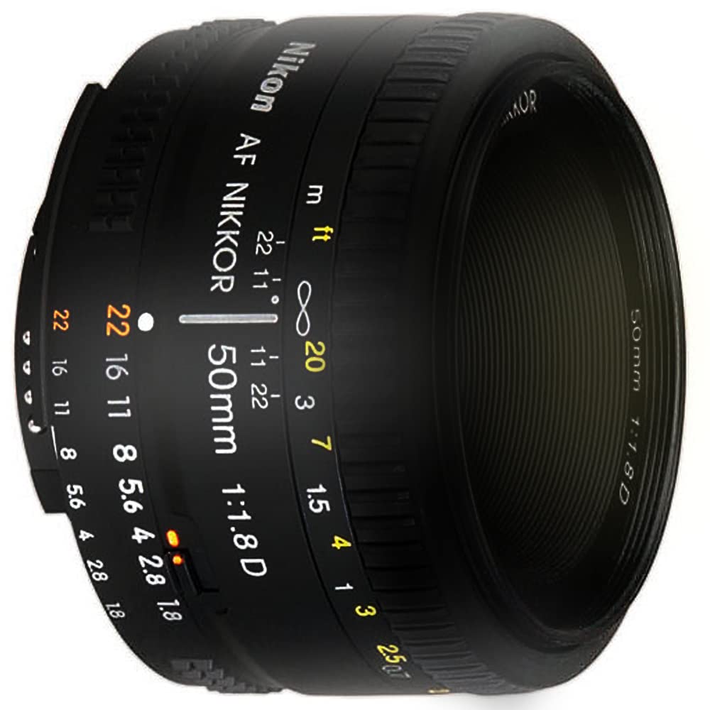 Amazon.com : Nikon AF FX NIKKOR 50mm f/1.8D Lens with Auto Focus