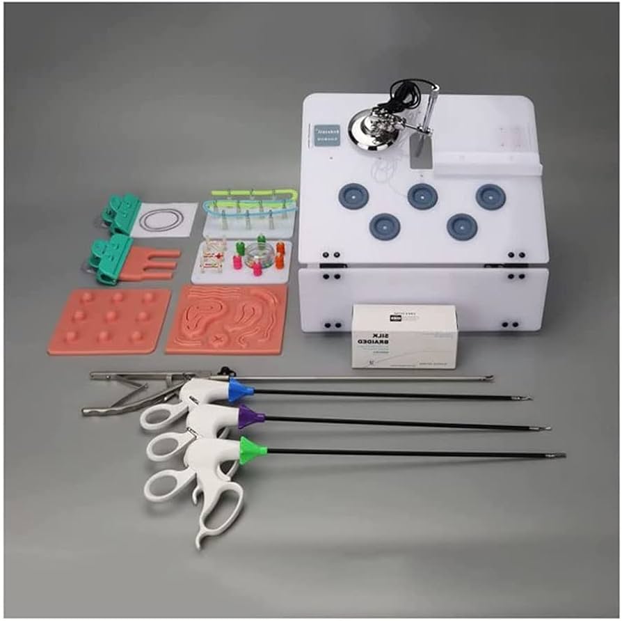 Amazon.co.jp: 腹腔鏡トレーニング 4つの手術器具とHDカメラを備えた