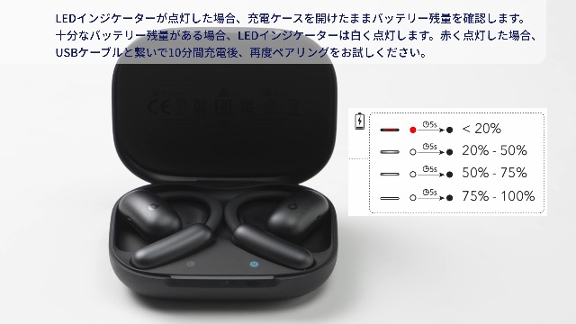 Amazon.co.jp: Anker Soundcore AeroFit 2 (Bluetooth 5.4)【イヤホン