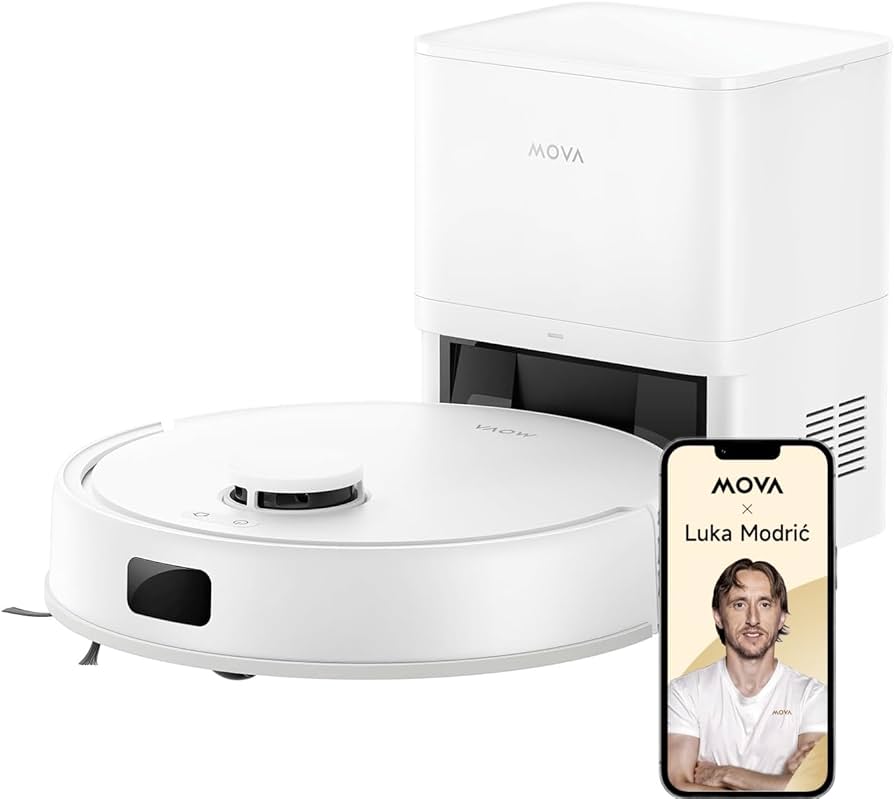 Amazon | MOVA E20 Plus ロボット掃除機 コンパクト 水拭き対応 強力